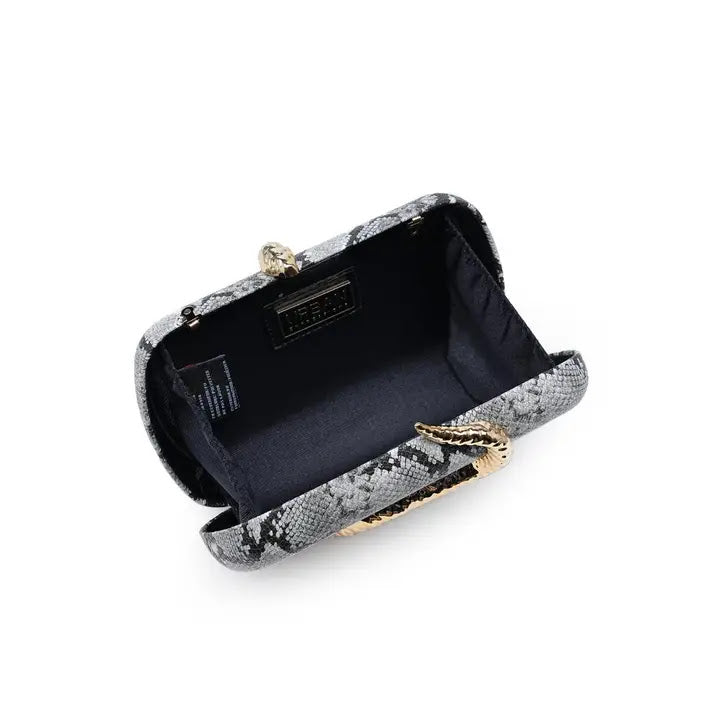 Reputation Clutch - Black White