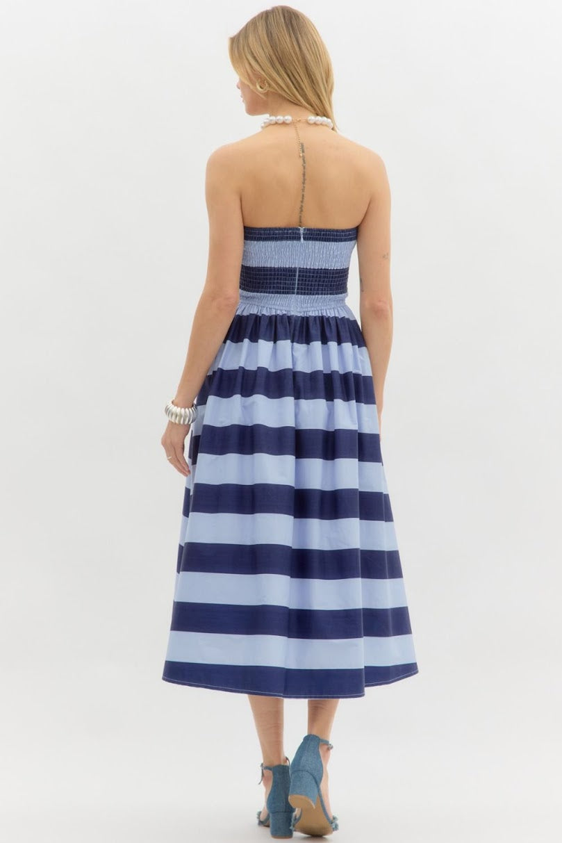 The Jensen Dress - Blue