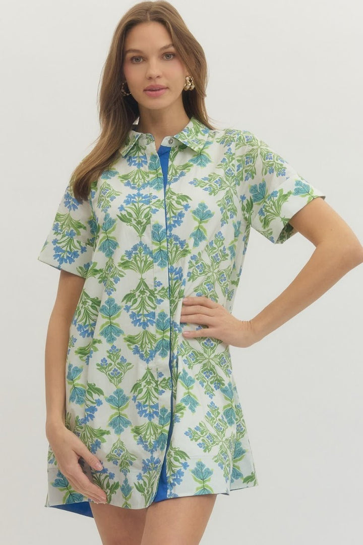 Georgette Dress - Cream