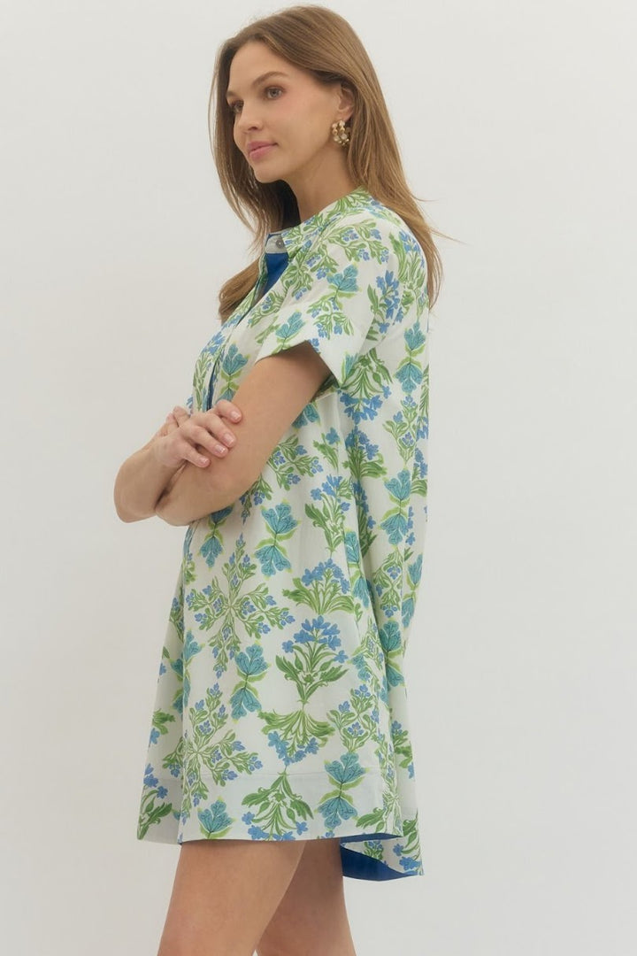 Georgette Dress - Cream