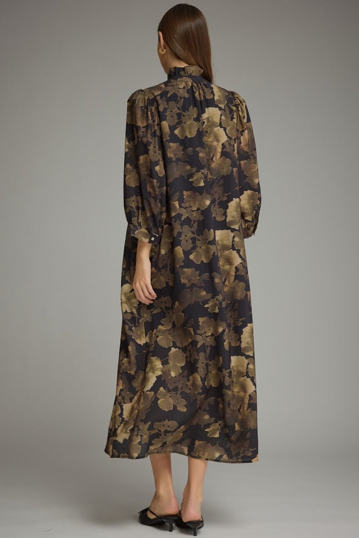 Evie Midi Dress - Black