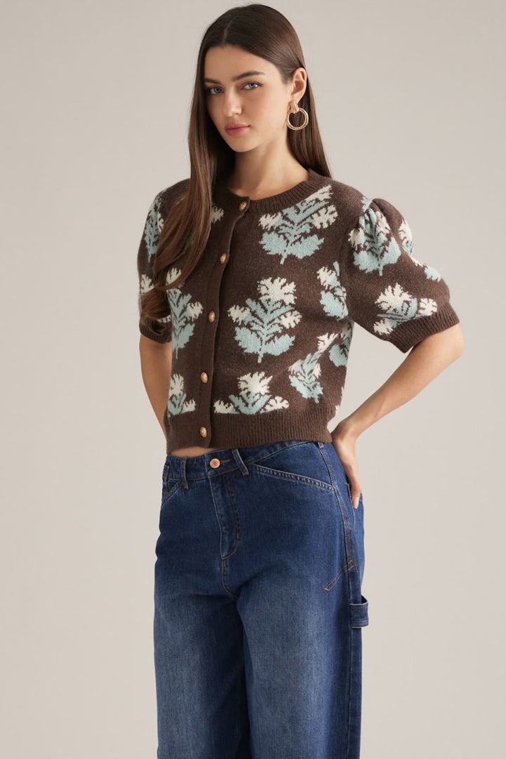 Bailey Cardigan - Brown