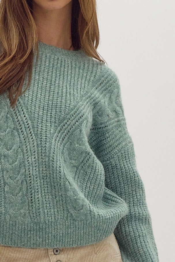 Margot Sweater - Jade Green