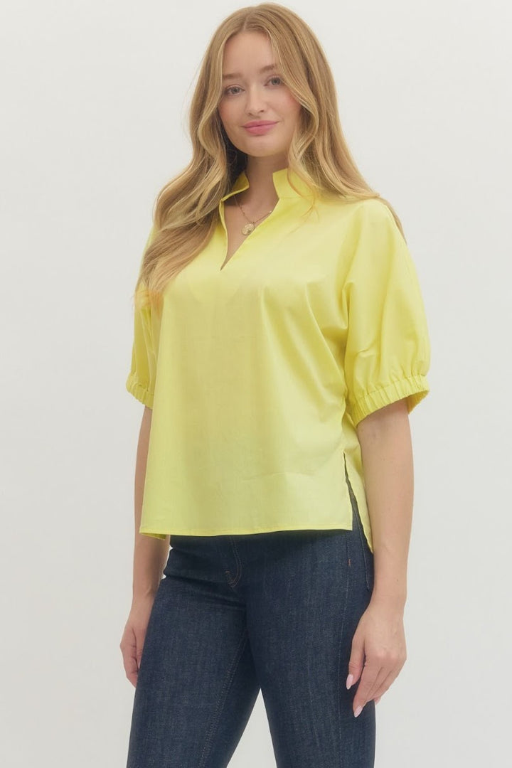 You Are My Sunshine Top - Yellow