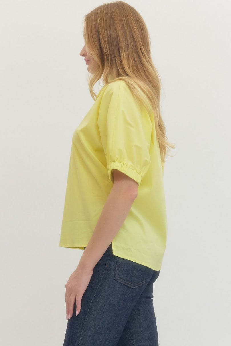 You Are My Sunshine Top - Yellow