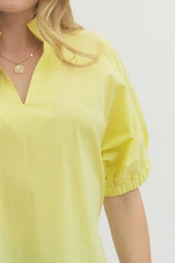 You Are My Sunshine Top - Yellow