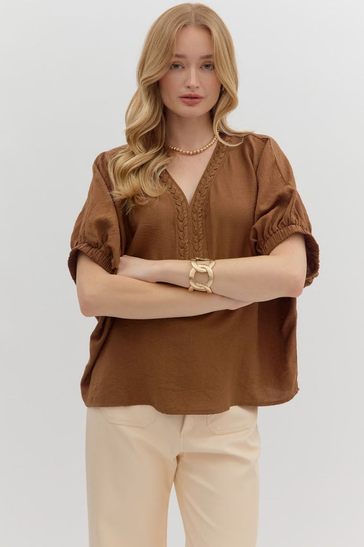 Jennifer Top - Caramel