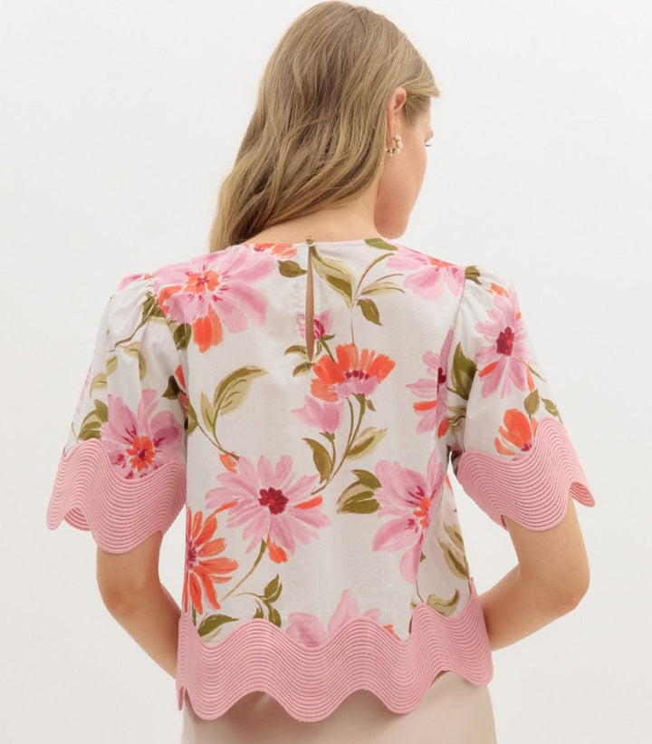 The Evangeline Top - Cream