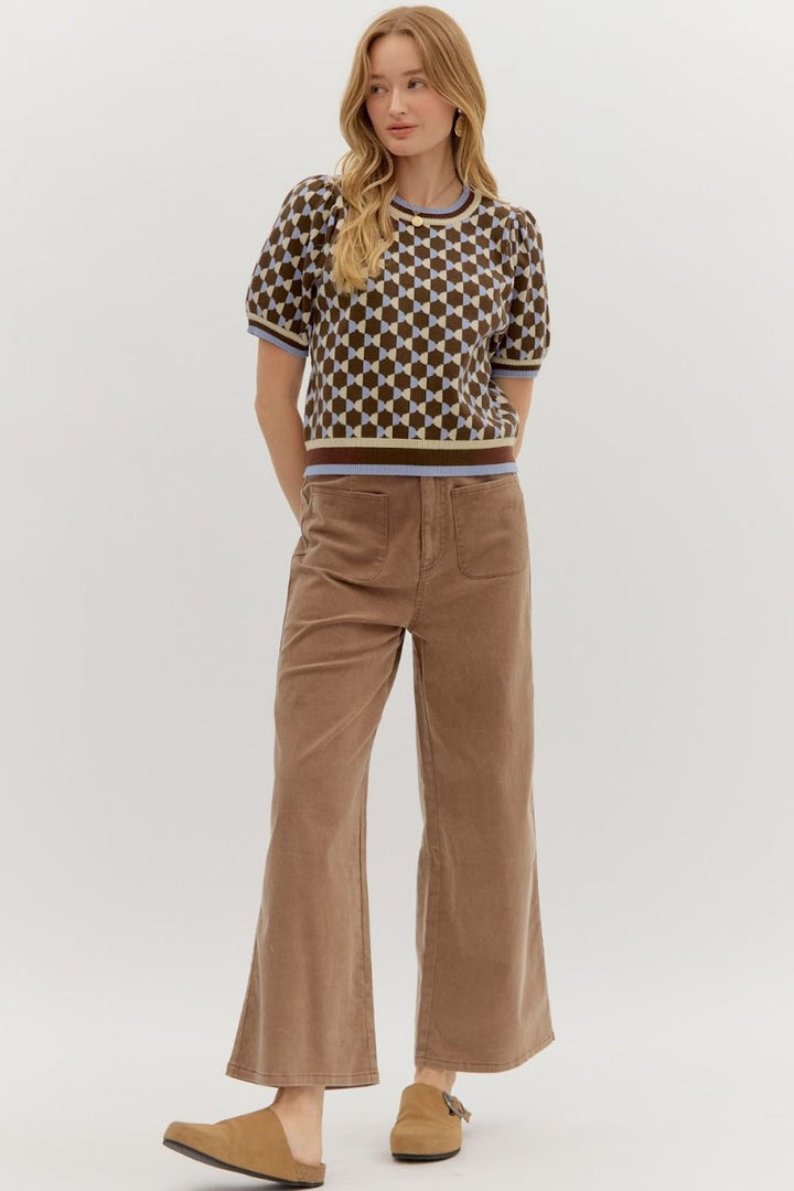 Angelle Sweater - Brown