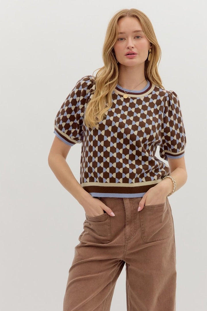 Angelle Sweater - Brown