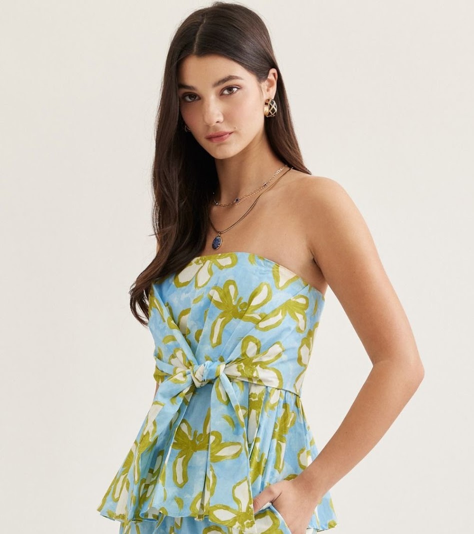 Amelia Top - Blue