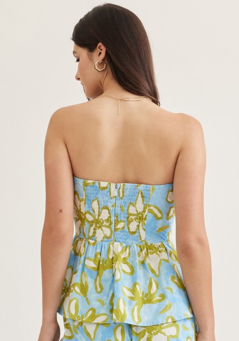 Amelia Top - Blue