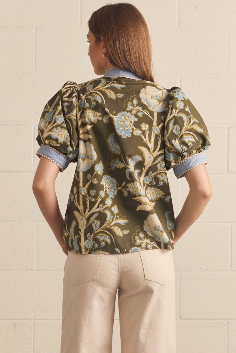 Stephanie Top - Olive
