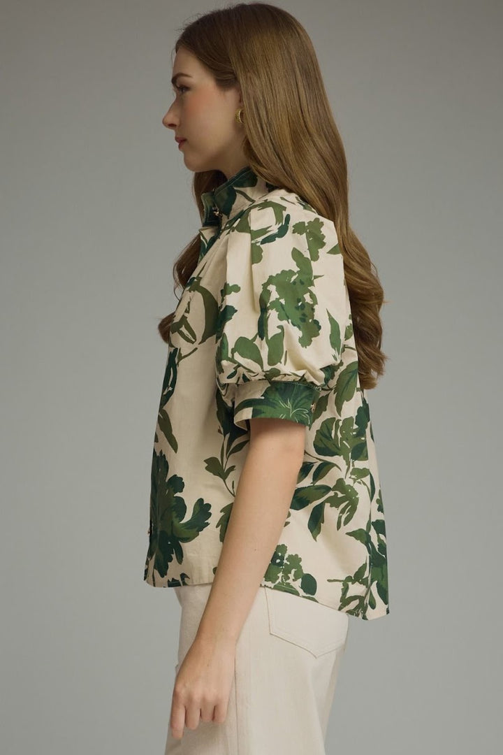 The Naomi Top - Green