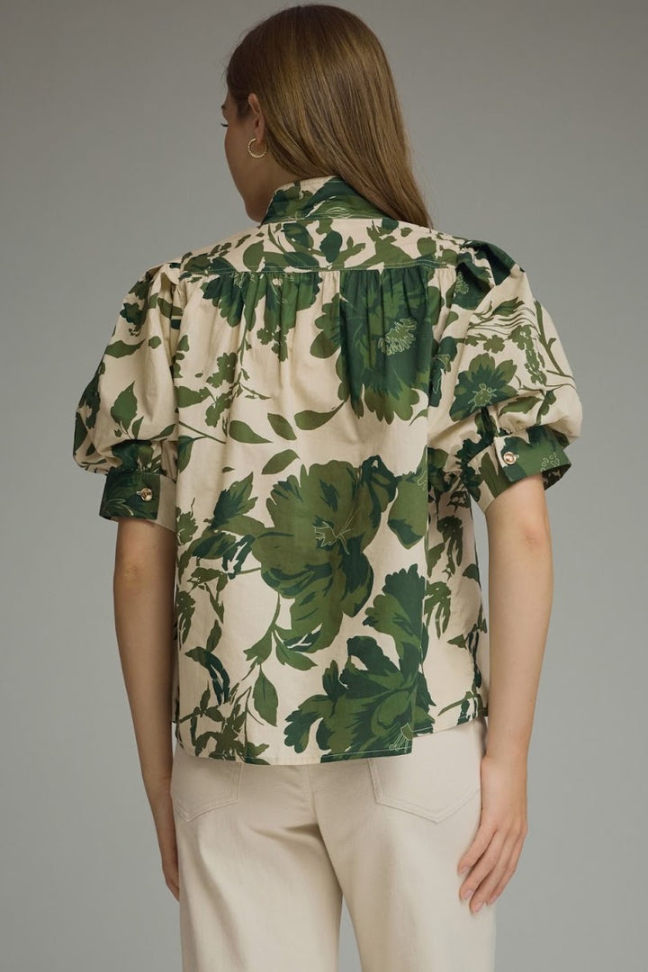 The Naomi Top - Green