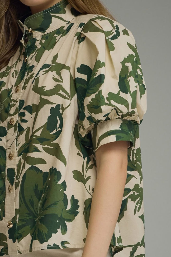 The Naomi Top - Green