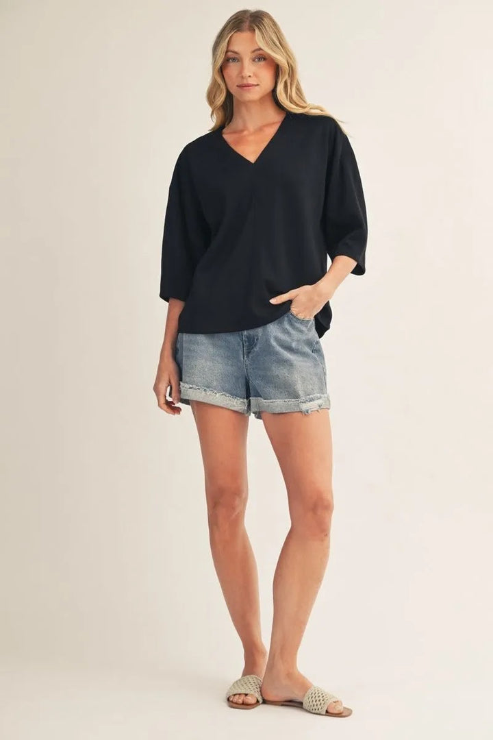 My Go To Top - Black