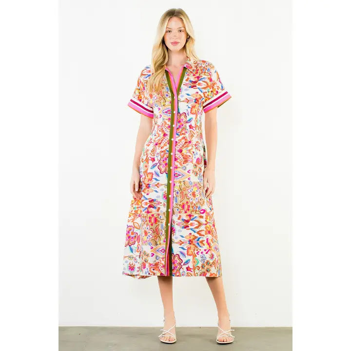 Nancy Maxi Dress - Floral