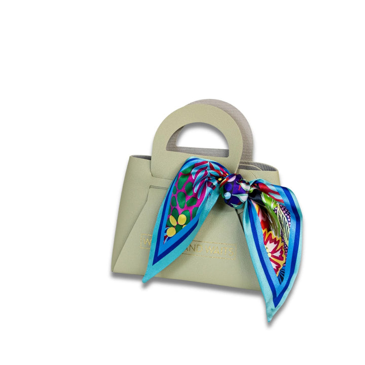 Fiesta Floral Scarf - Blue Multi