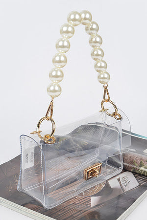 Pop of Pearl Blear Bag - Clear