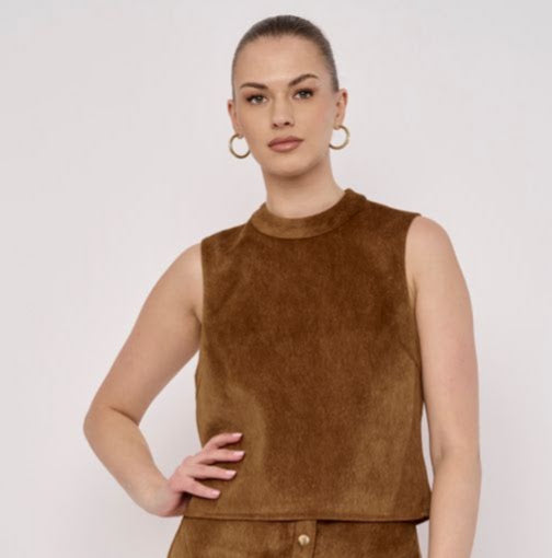 Tricia Top - Camel