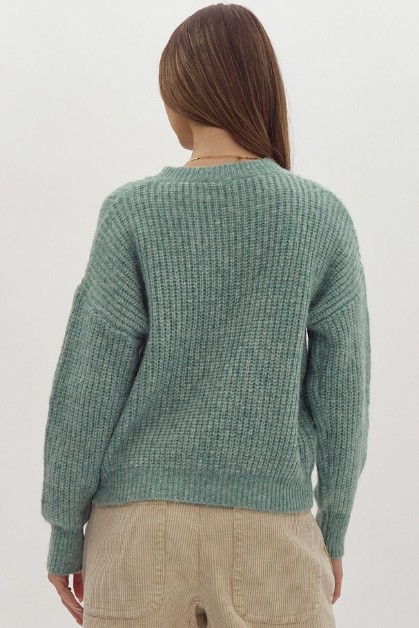 Margot Sweater - Jade Green