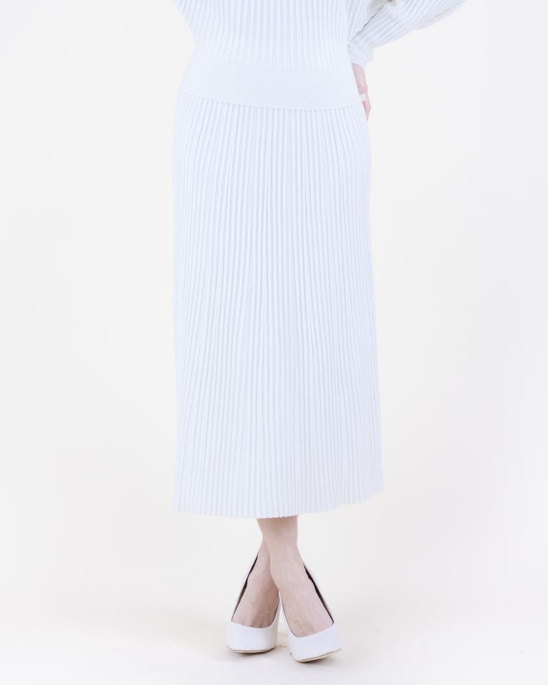 Millie Skirt Set - White