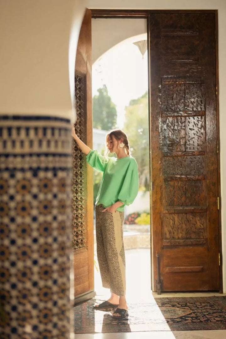 My Soft & Comfy Top - Apple Green