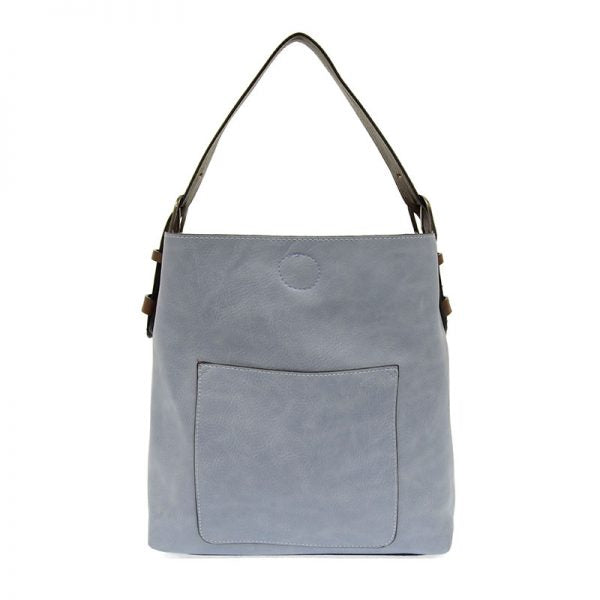 Hobo Coffee Handle Handbag - Wedgewood Blue