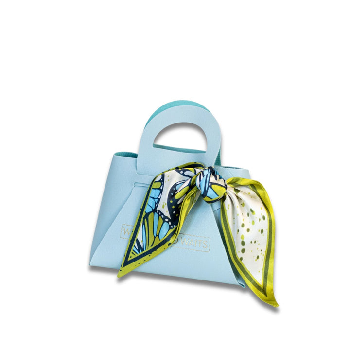 Marina Monarch Accessory Scarf - Blue Green
