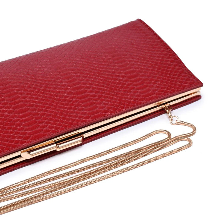 Nazlee Clutch - Red
