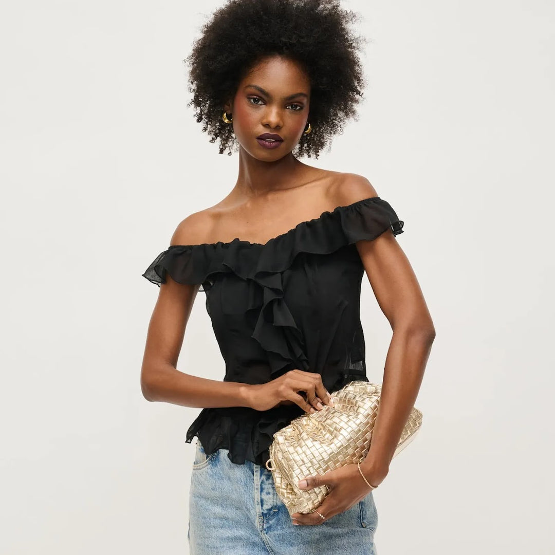 The Tate Clutch - Gold