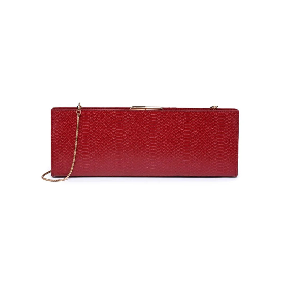 Nazlee Clutch - Red