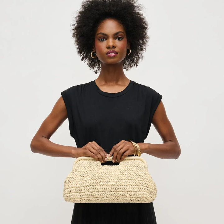 The Lani Clutch - Ivory