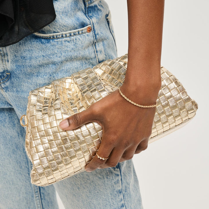 The Tate Clutch - Gold