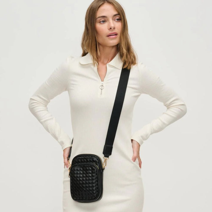 The Celeste Crossbody - Black