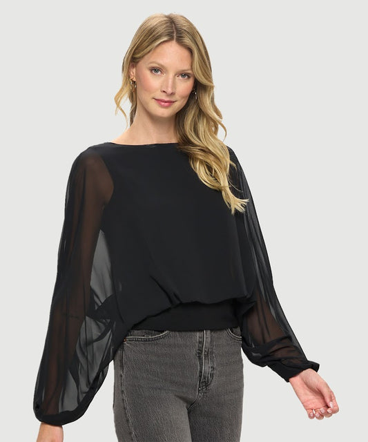 The Marilyn Top - Black