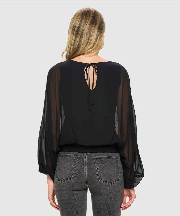 The Marilyn Top - Black