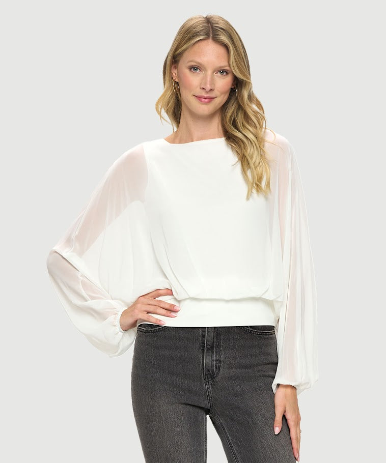 The Marilyn Top - Ivory
