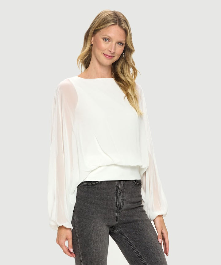 The Marilyn Top - Ivory
