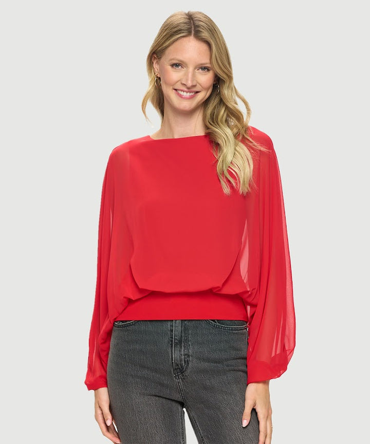 The Marilyn Top -Red
