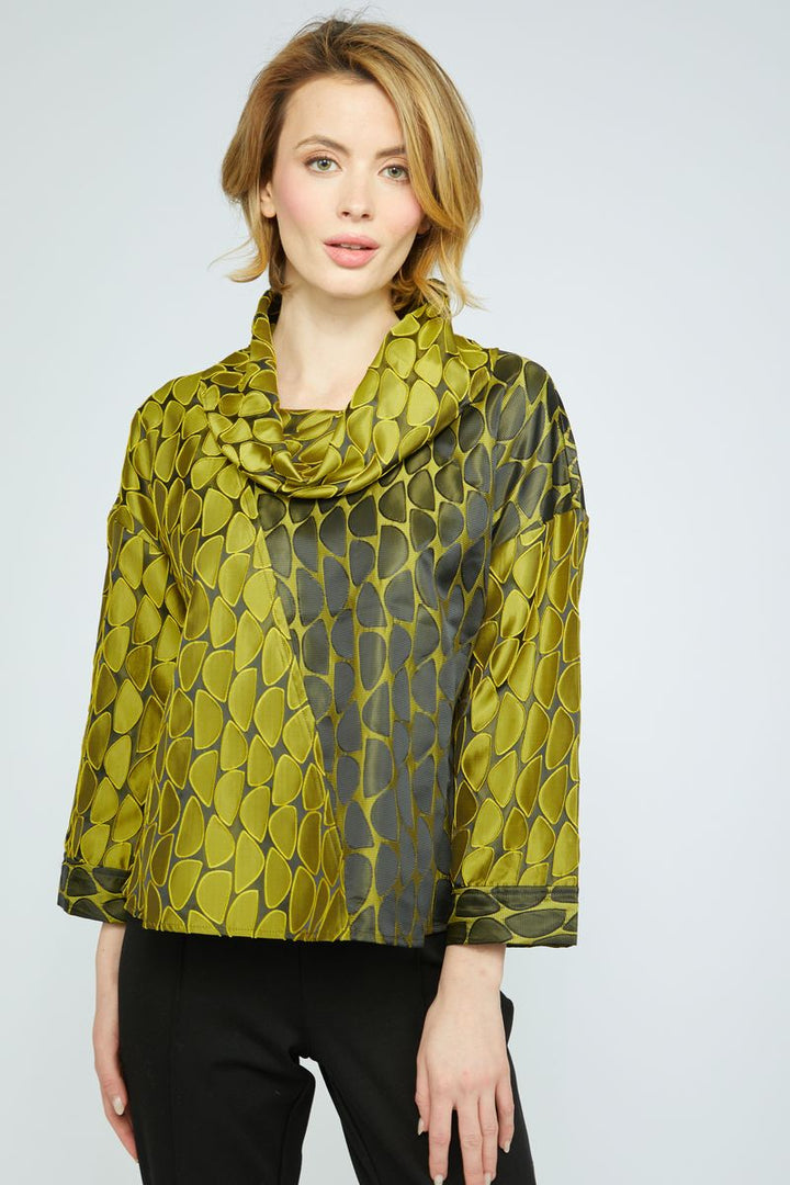 Night Out Top - Moss