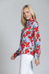 Ryleigh Blouse - Red Multi