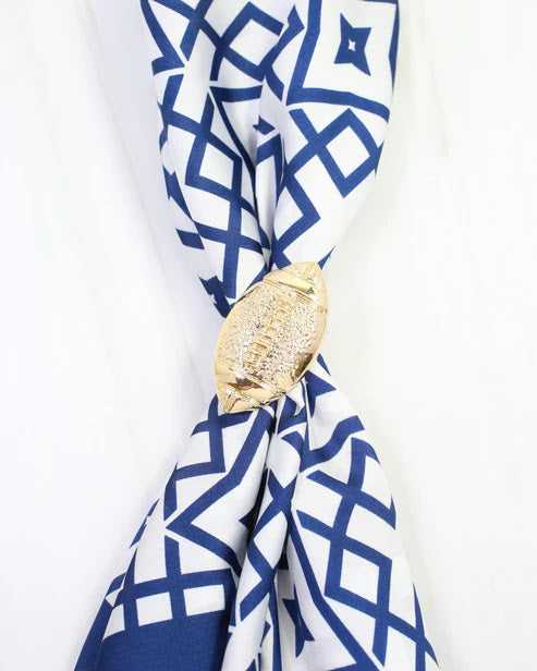 Sally Scarf Slide - Gold