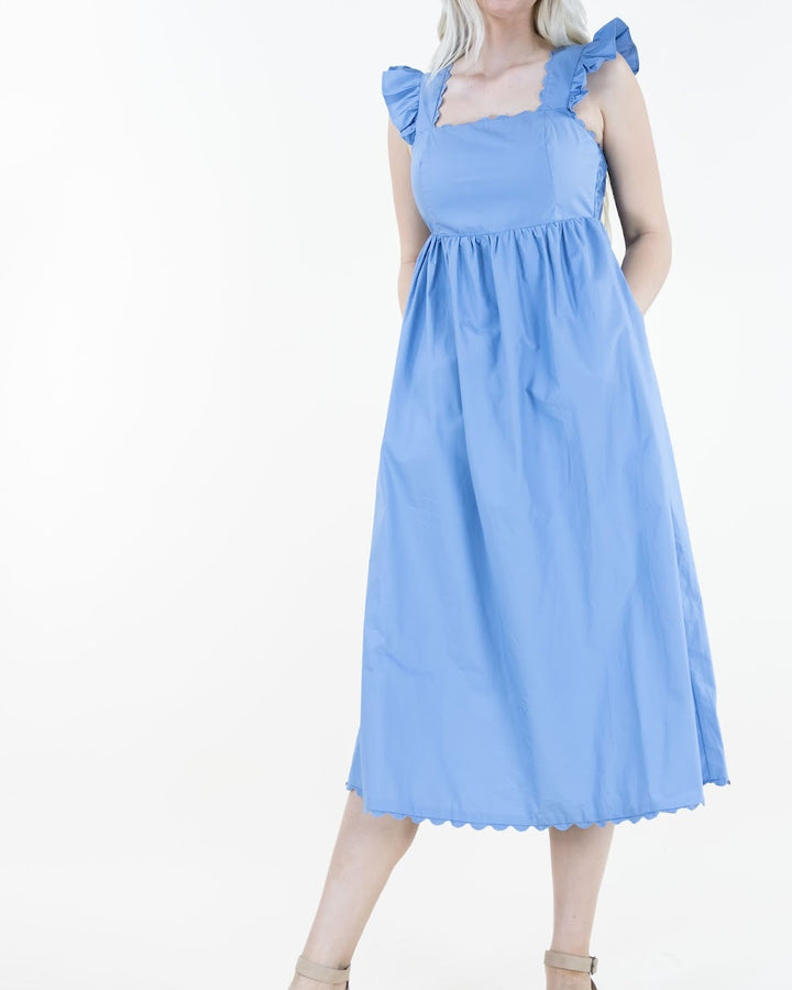 FINAL SALE: Mary Dress - Blue