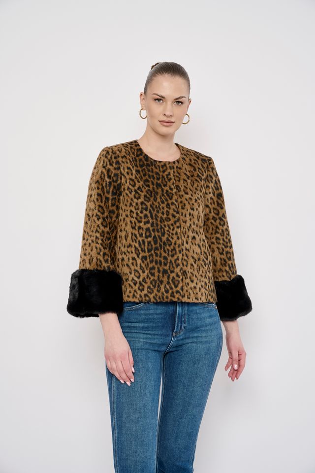 Marine Coat - Leopard