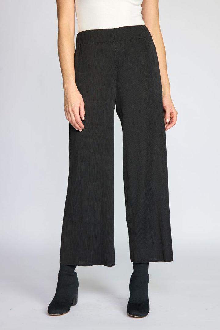 Parisian Pleat Pants - Black
