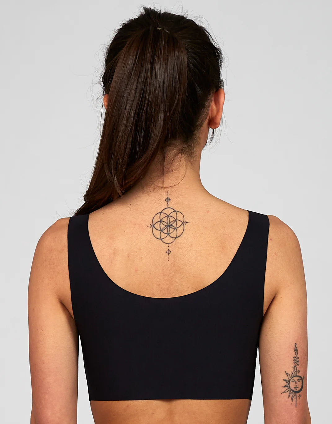 Scoop Camisole Bra - Black