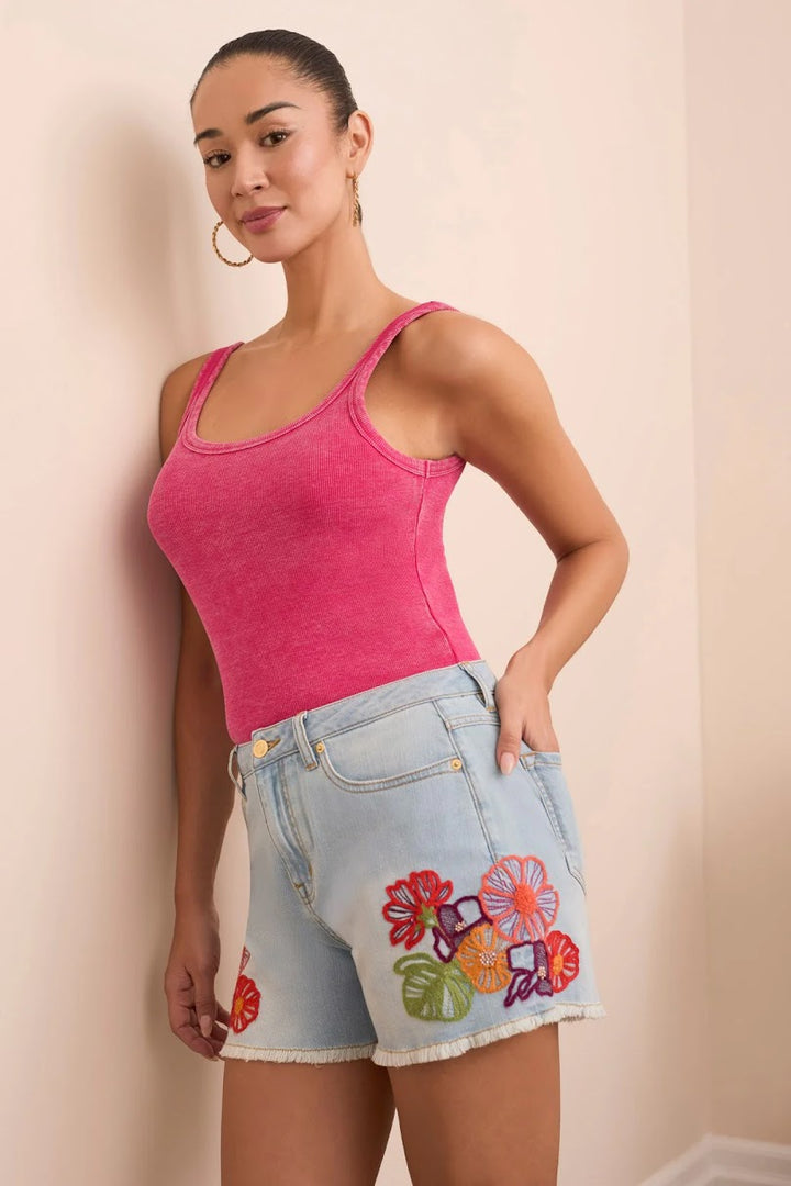 Audrey Jean Shorts - Denim
