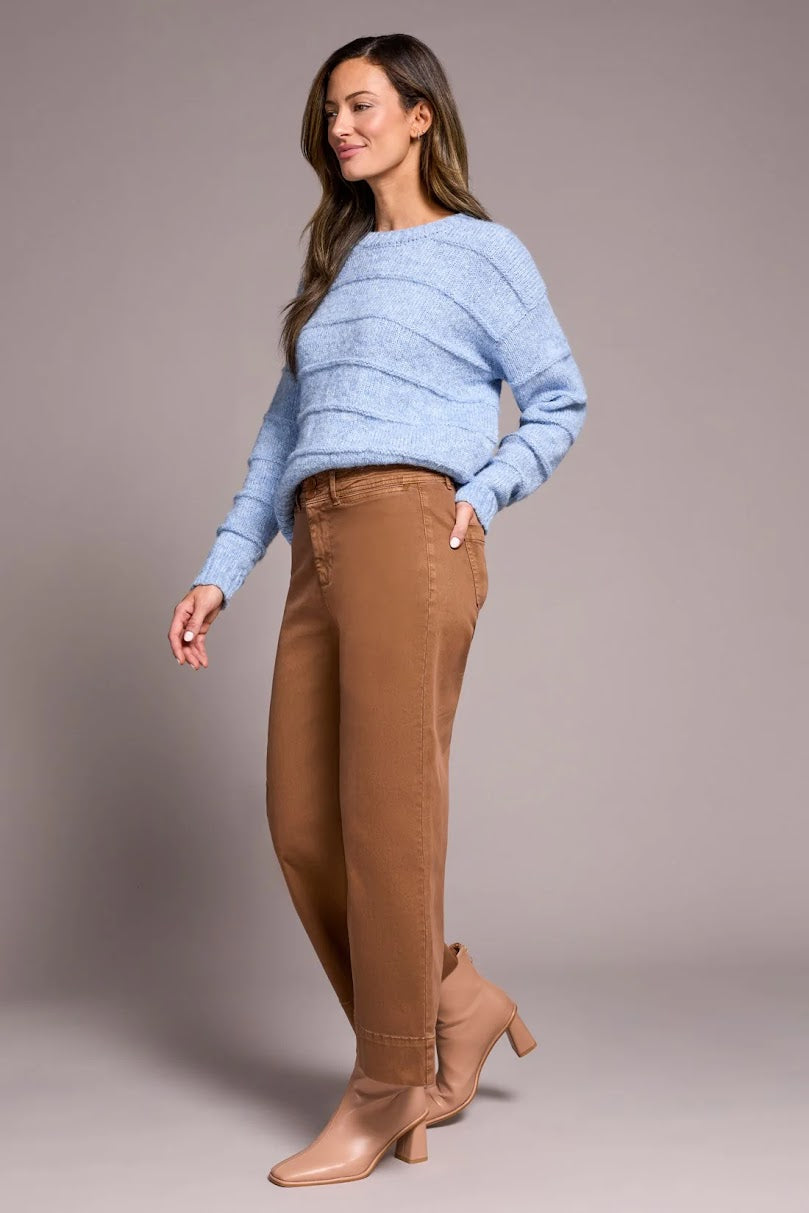 Corrine HR Palazzo Pants - Walnut